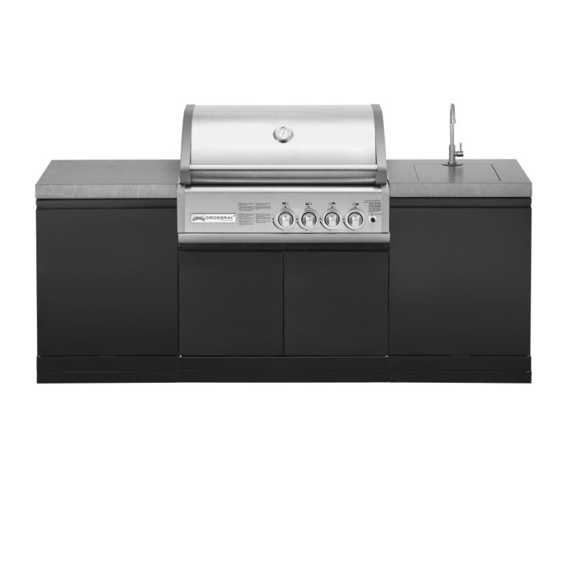 GrandPro 215 Crossray 4 Burner Outdoor Kitchen