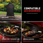 Big Joe® Konnected Joe™ Digital Charcoal Grill and Smoker