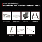 Big Joe® Konnected Joe™ Digital Charcoal Grill and Smoker