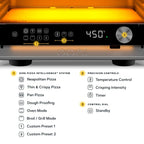 Ooni Volt 2 12" Electric Pizza Oven - Polar White