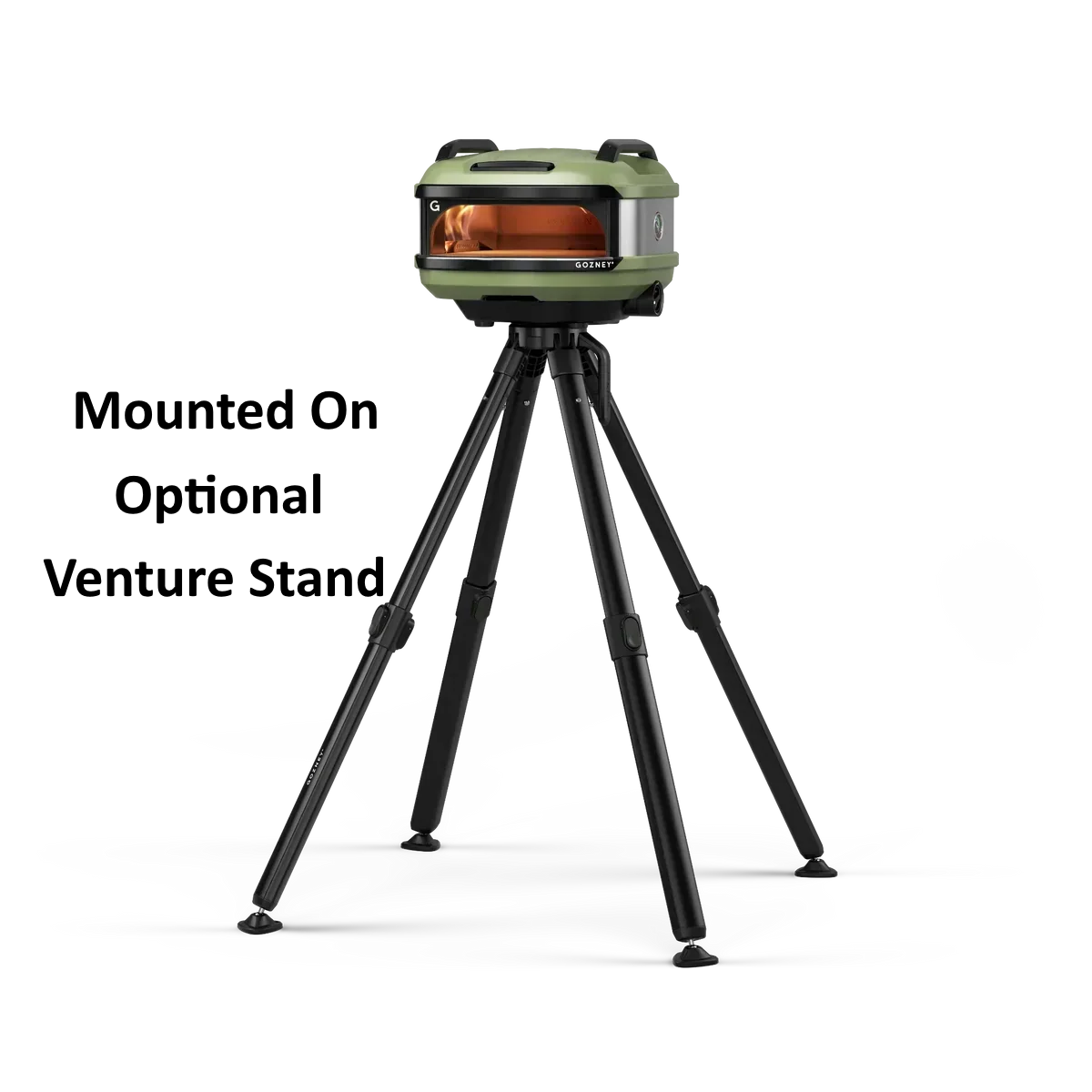 Gozney Tread Pizza Oven in Olive Green
