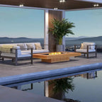 EcoSmart Fire Gin 90 (Low) Bioethanol Fire Pit Table