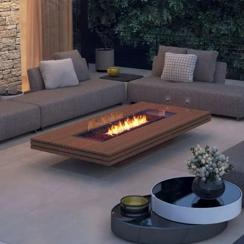 EcoSmart Fire Gin 90 (Low) Bioethanol Fire Pit Table