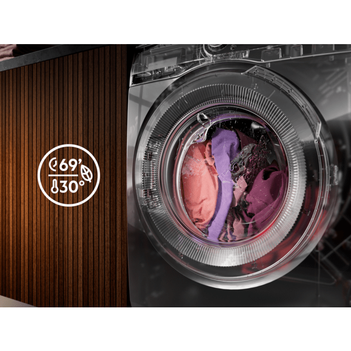 AEG 7000 ProSteam LFR71864B 8kg 1600 Spin Washing Machine