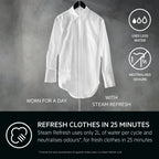 AEG LFR71844B Series 7000 ProSteam 8Kg 1400 Spin Washing Machine White