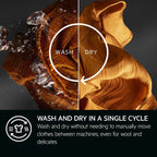 AEG LWR8496O5B 9kg+6kg 1600rpm Freestanding Washer Dryer