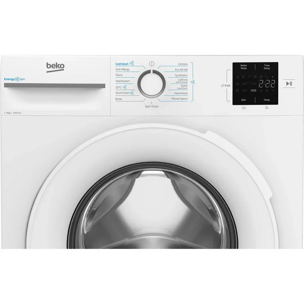 Beko BM3WT3941W 9kg 1400 Spin Freestanding Washing Machine White