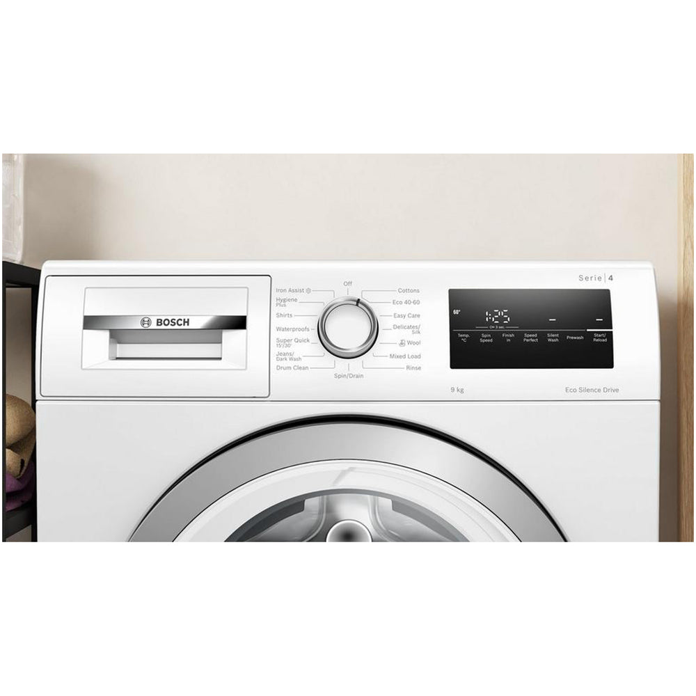 Bosch WAN28259GB 9kg 1400 Spin Series 4 Freestanding Front Load Washing Machine - White