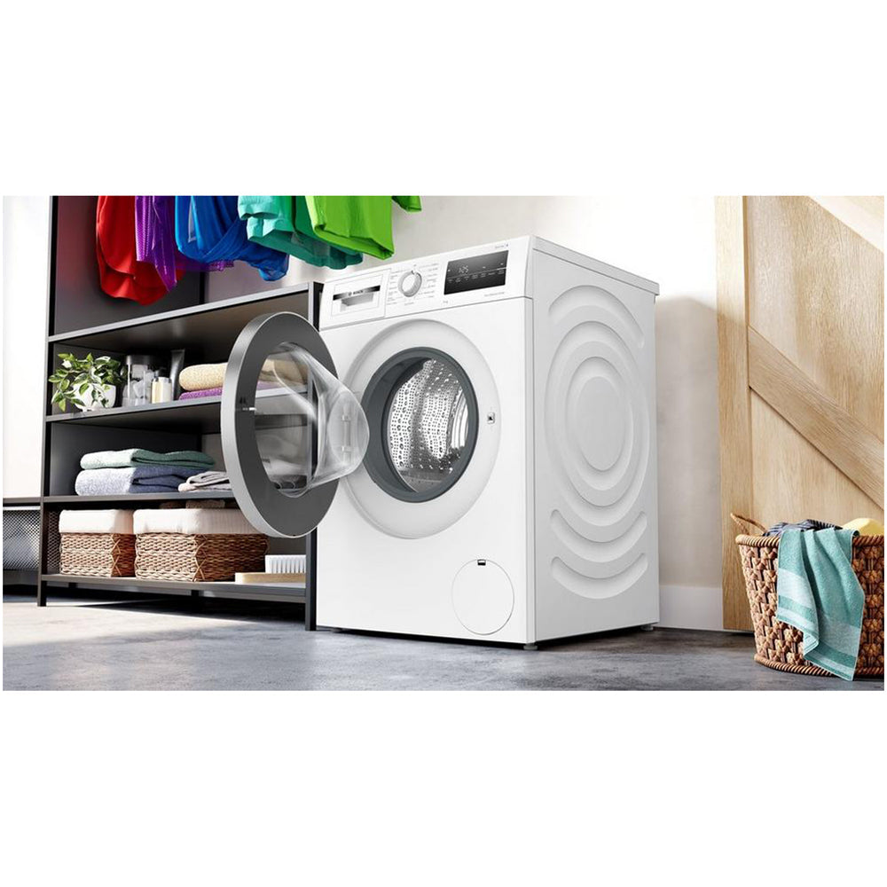 Bosch WAN28259GB 9kg 1400 Spin Series 4 Freestanding Front Load Washing Machine - White