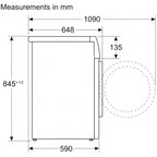 Bosch WGB256A2GB Series 8 10kg with 1400 Spin Washing Machine White - A Rated