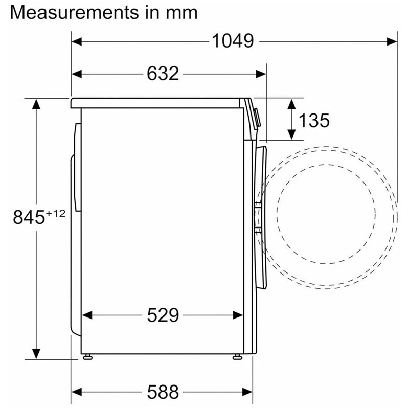 Bosch WGG24400GB Series 6 9kg 1400 Spin Washing Machine White