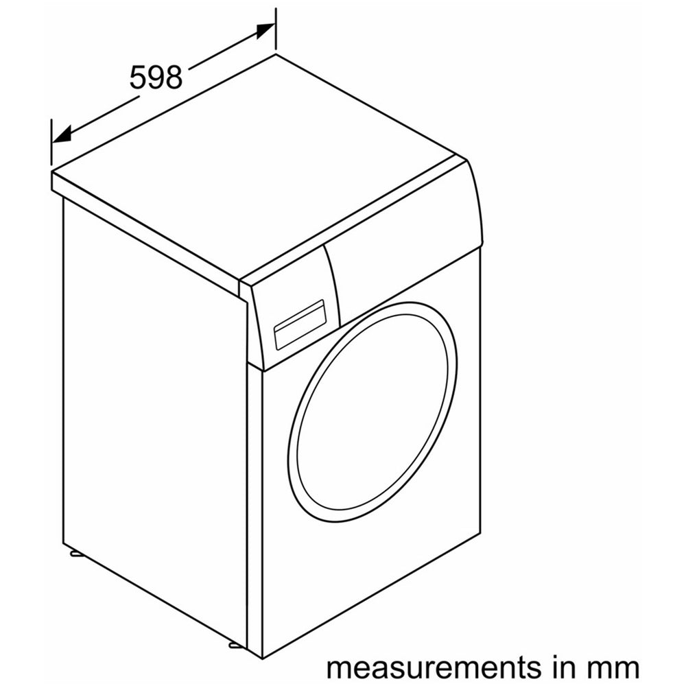 Bosch WGG254F1GB Series 6 10kg 1400 Spin Washing Machine White