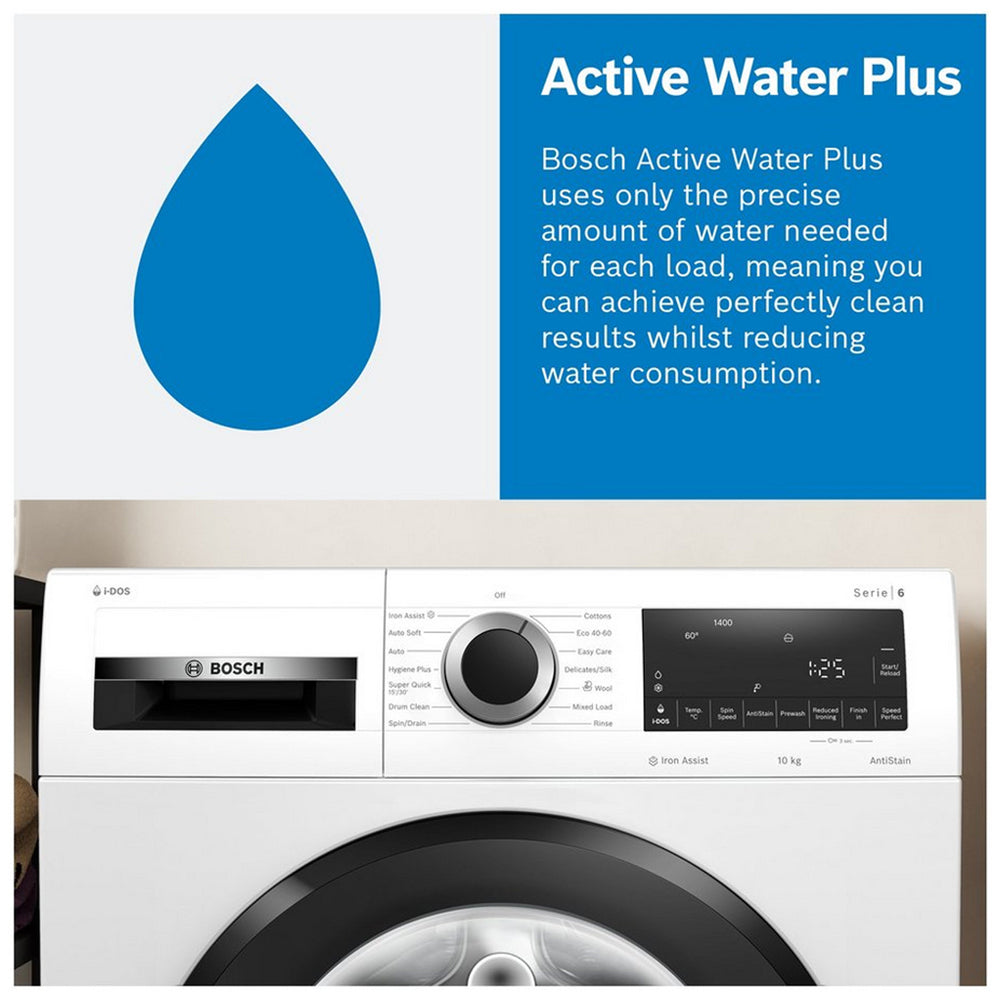 Bosch WGG254Z0GB Series 6 10kg 1400 Spin Washing Machine White