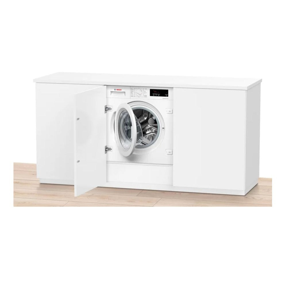Bosch WIW28302GB Series 6 Integrated 8kg 1400 Spin Washing Machine White