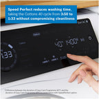 Bosch WNC25410GB Series 8 10.5+6kg Washer Dryer with 1400 Spin White - D Rated