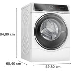 Bosch WNC25410GB Series 8 10.5+6kg Washer Dryer with 1400 Spin White - D Rated