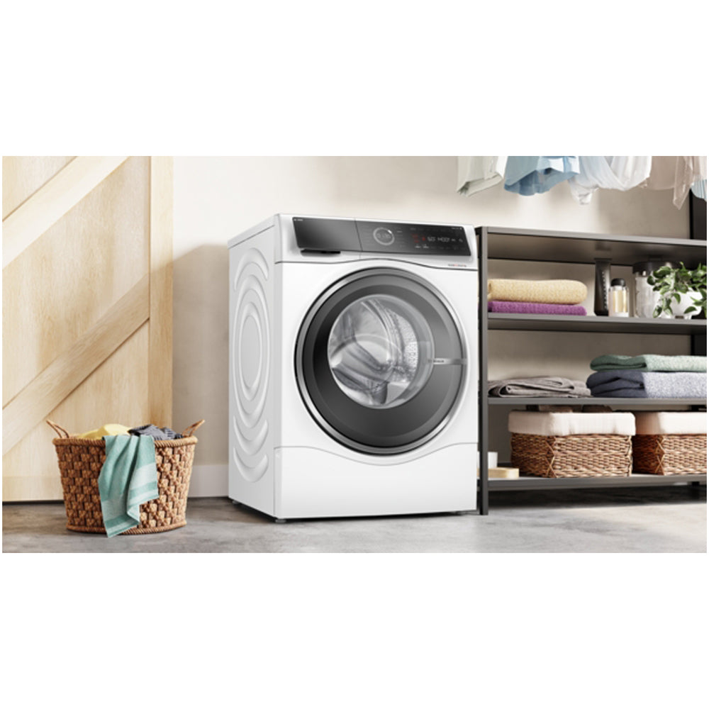 Bosch WNC25410GB Series 8 10.5+6kg Washer Dryer with 1400 Spin White - D Rated