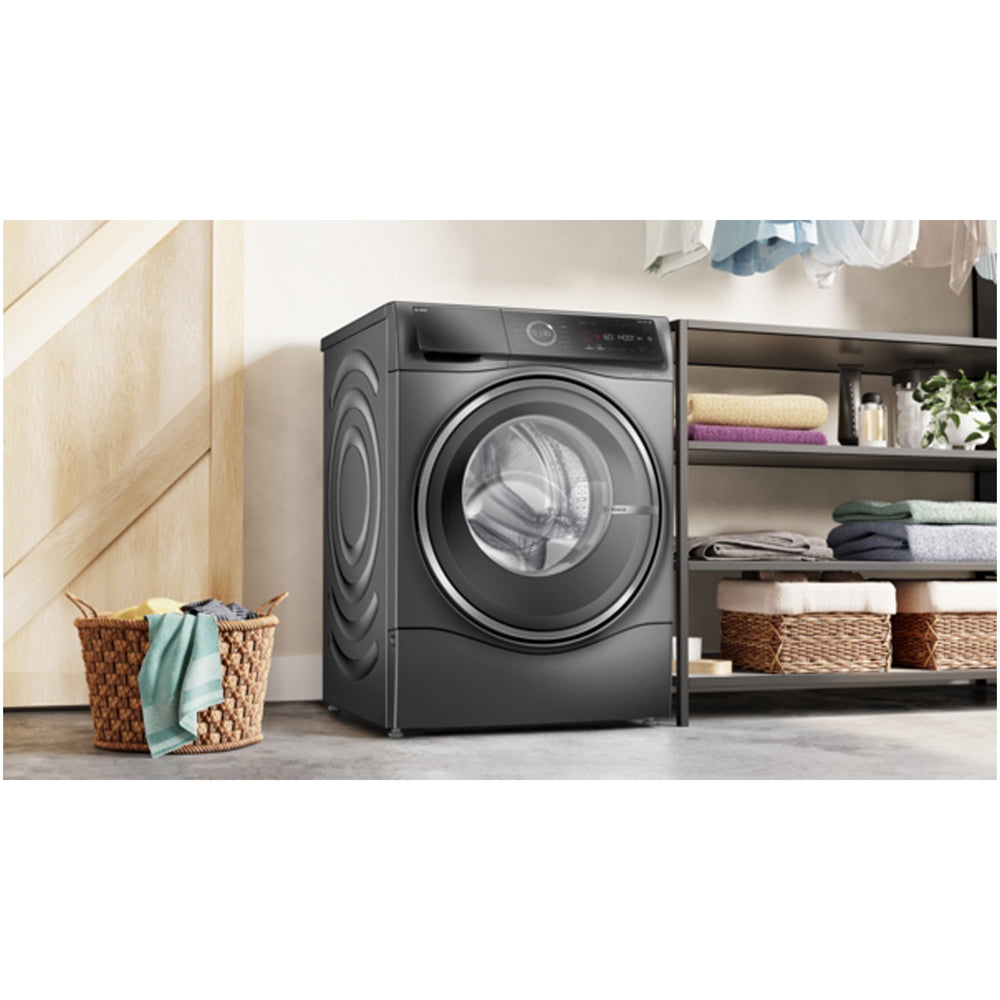 Bosch WNC254ARGB Series 8 10.5+6kg Washer Dryer with 1400 Spin Graphite - D Rated
