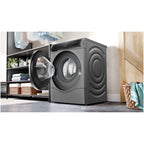 Bosch WNC254ARGB Series 8 10.5+6kg Washer Dryer with 1400 Spin Graphite - D Rated