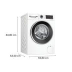 Bosch WNG25401GB Series 6 Freestanding Washer Dryer 10.5+6kg 1400 Spin White