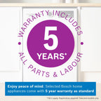 Bosch WNG25401GB Series 6 Freestanding Washer Dryer 10.5+6kg 1400 Spin White