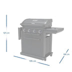 Campingaz 4 Series Onyx S Gas Barbecue