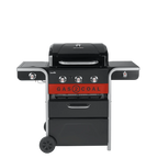 Char-Broil 3 Burner Gas2Coal 2.0 Hybrid Gas & Charcoal BBQ (140925)