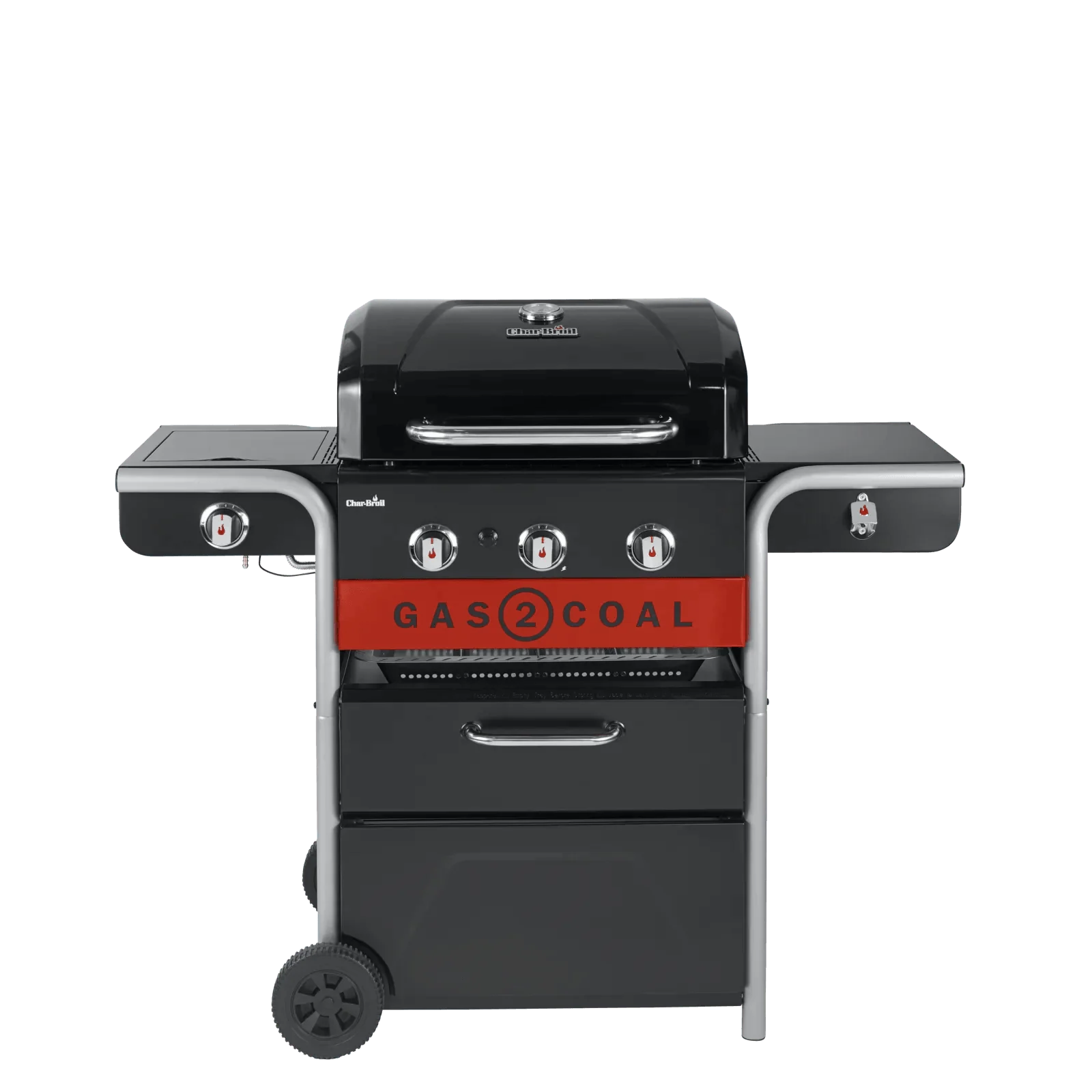 Char-Broil 3 Burner Gas2Coal 2.0 Hybrid Gas & Charcoal BBQ (140925)
