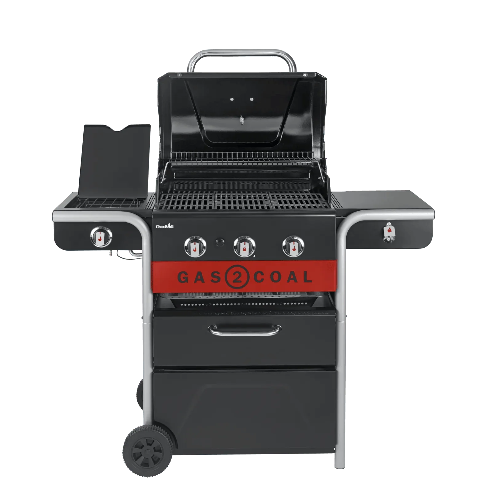 Char-Broil 3 Burner Gas2Coal 2.0 Hybrid Gas & Charcoal BBQ (140925)