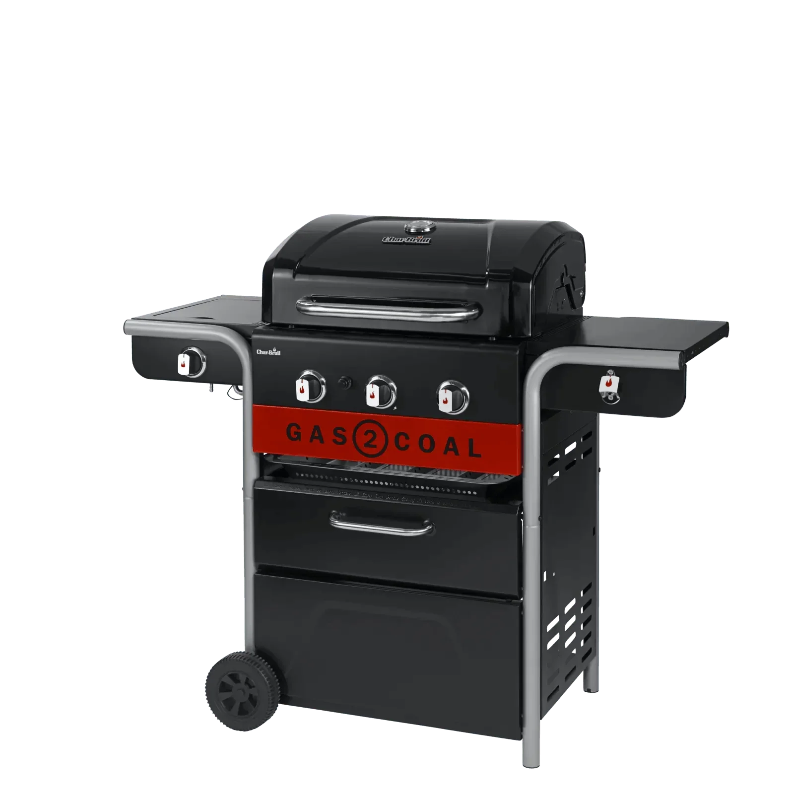 Char-Broil 3 Burner Gas2Coal 2.0 Hybrid Gas & Charcoal BBQ (140925)