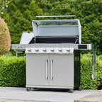 Grillstream Gourmet 6 Burner Hybrid Smart Gas BBQ