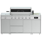 Grillstream Island 6 Burner Hybrid Gas & Charcoal BBQ