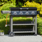 Grillstream SmashGrill 4 Burner Plancha BBQ with Hood