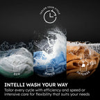 Haier HWD80BP14367TU 8+5kg 1400 Spin Freestanding Washer Dryer White - A Rated