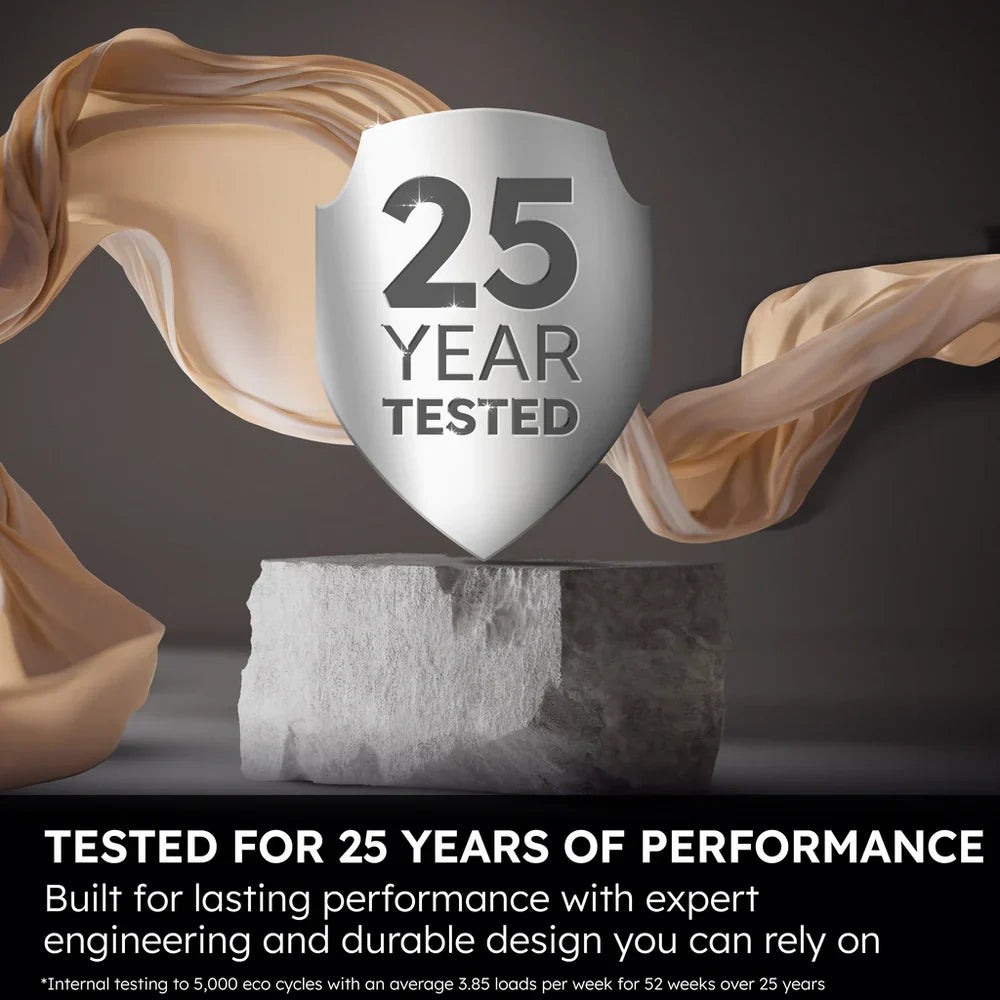 Haier HWD80BP14367TU 8+5kg 1400 Spin Freestanding Washer Dryer White - A Rated