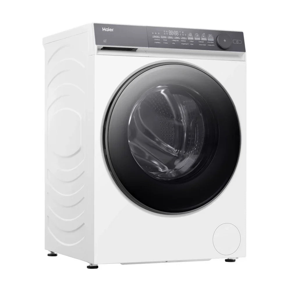 Haier HWD80BP14367TU 8+5kg 1400 Spin Freestanding Washer Dryer White - A Rated