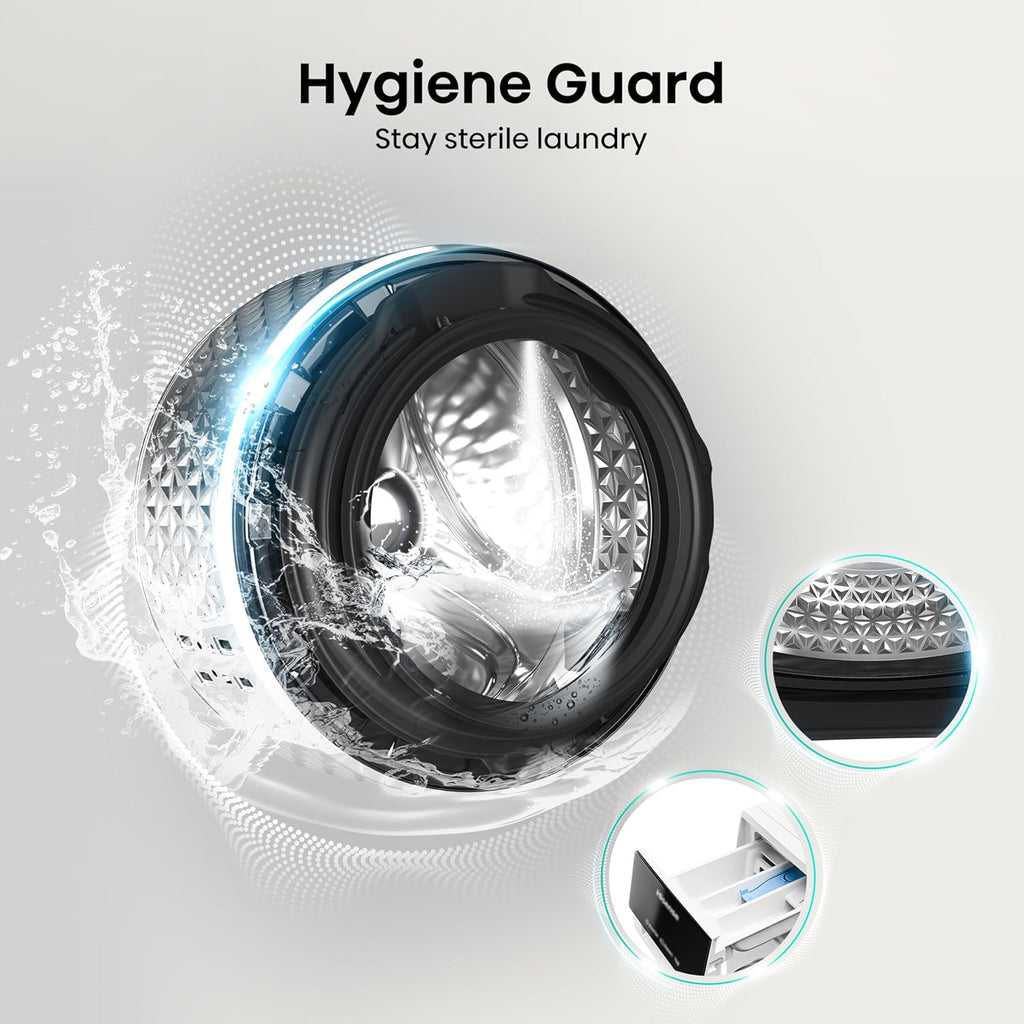 Hisense WD3S8043BW3 3S Series 8+5kg 1400 Spin WiFi-enabled Washer Dryer White