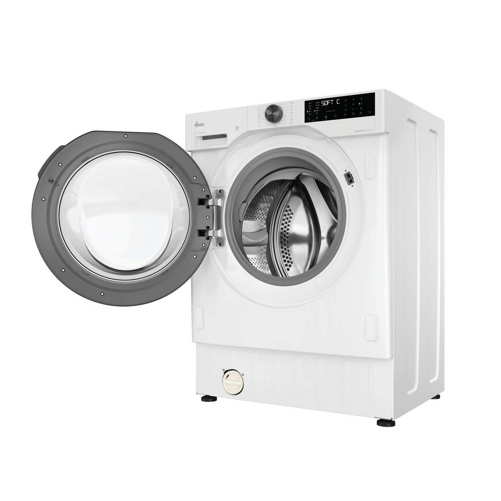 Hoover BH4S69M6DR9J-80 9kg 1600 Spin Built in Washing Machine White & Anthracite