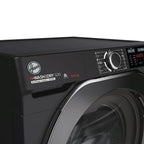 Hoover HD496AMBCB 1-80 H-WASH 500 WiFi Connected 9+6kg 1400 Spin Washer Dryer Black