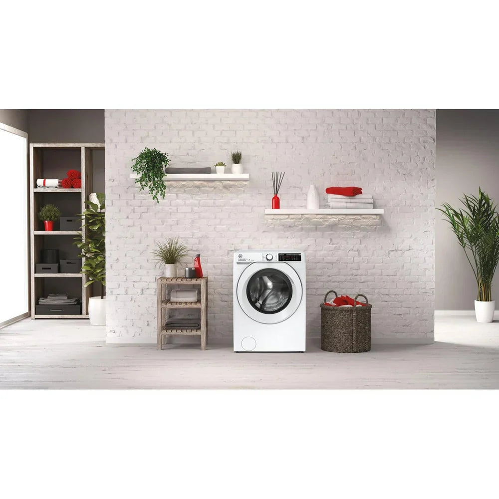 Hoover HD496AMC 1-80 H-WASH 500 WiFi Connected 9+6kg 1400 Spin Washer Dryer White