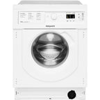Hotpoint BIWDHG75148UKN 7+5kg 1400 Spin Built In Washer Dryer With Anti-Stain White
