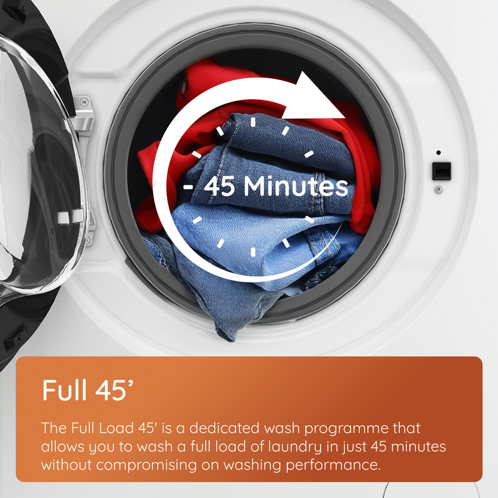 Hotpoint HBWH 93 CARE UK 9kg 1400 spin Freestanding Washing Machine White