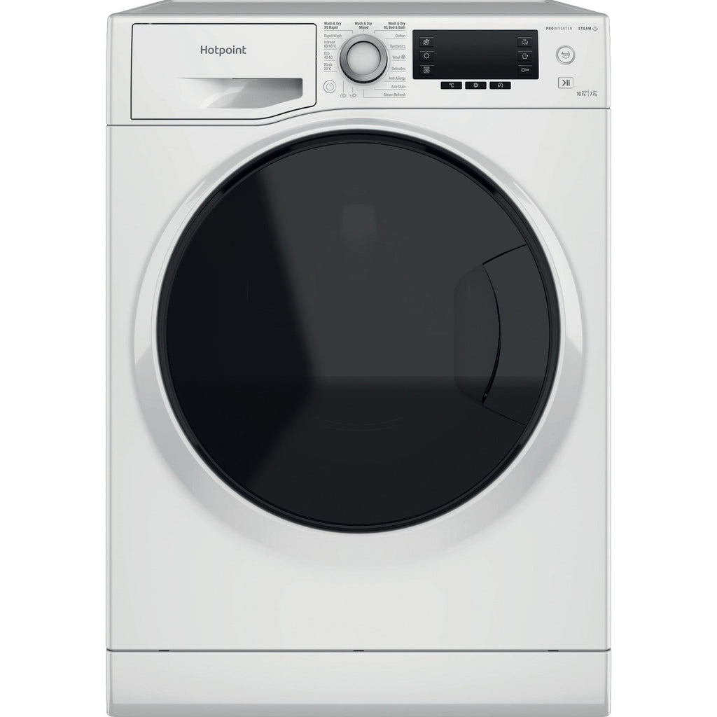 Hotpoint NDD10748DAUK 10+7kg 1400 Spin ActiveCare Freestanding Washer Dryer White