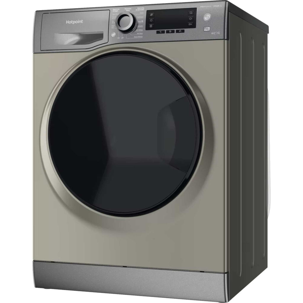 Hotpoint NDD10748GDAUK 10+7kg 1400 Spin Freestanding Washer Dryer Graphite