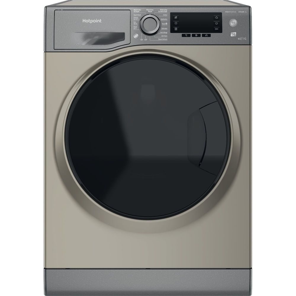 Hotpoint NDD10748GDAUK 10+7kg 1400 Spin Freestanding Washer Dryer Graphite