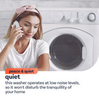 Hotpoint NDD86448BDAUK 8+6kg ActiveCare 1400 Spin Washer Dryer Black