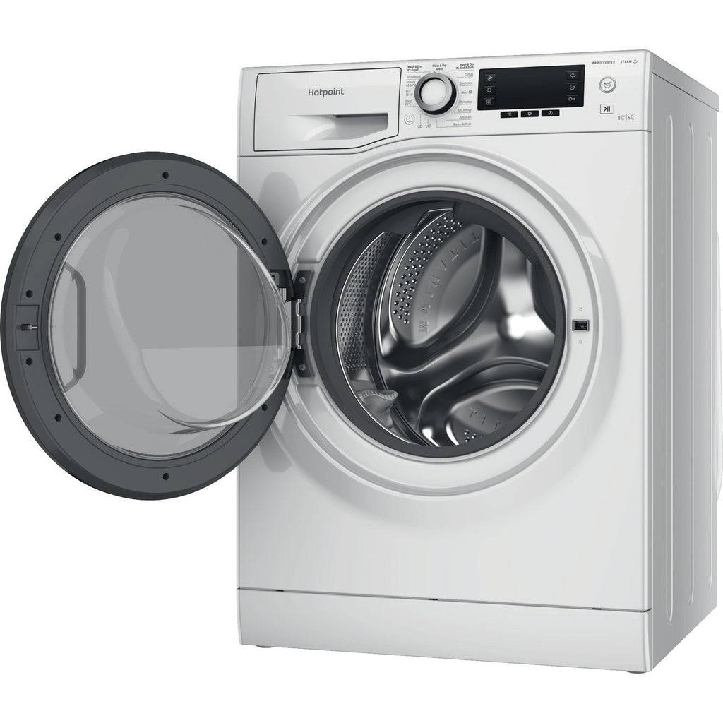 Hotpoint NDD86448WDAUK 8+6kg 1400 Spin ActiveCare Washer Dryer White