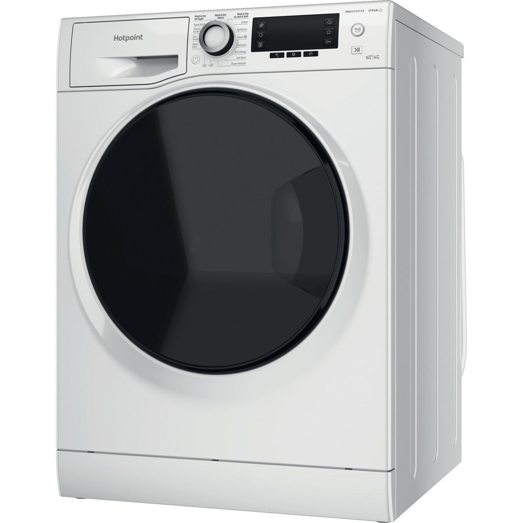 Hotpoint NDD86448WDAUK 8+6kg 1400 Spin ActiveCare Washer Dryer White