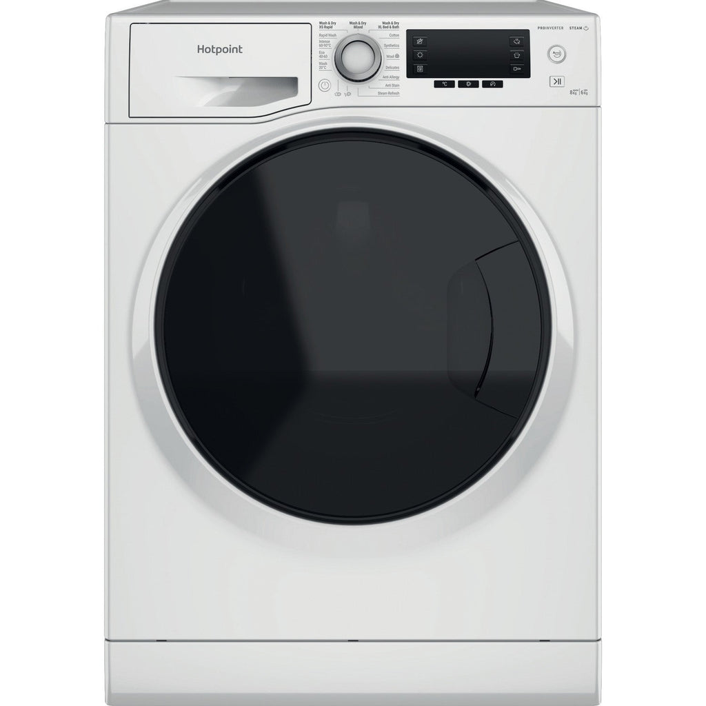 Hotpoint NDD86448WDAUK 8+6kg 1400 Spin ActiveCare Washer Dryer White