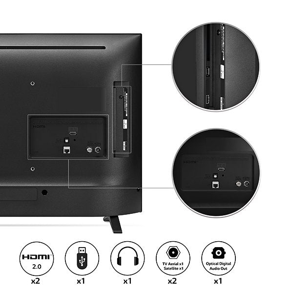 LG 32LQ630B6LA 32 inch HD Ready HDR Smart LED TV with AI Sound and WebOS Smart Platform